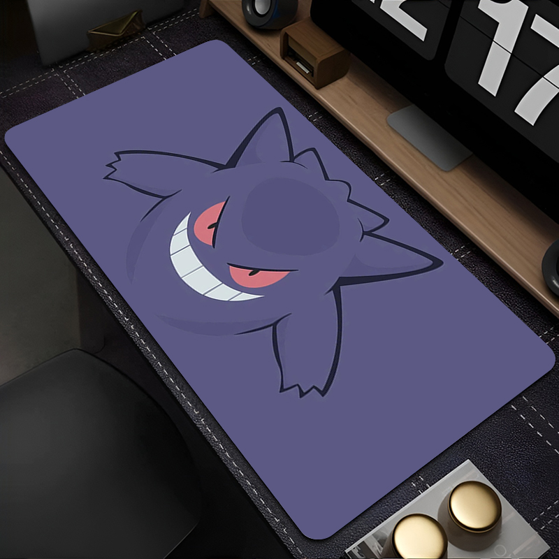 Esports Gaming Mouse Pad - แผ่นรองเมาส์ยางพีซี โปเกมอน เกนการ์ เกมเมอร์ แผ่นรองเมาส์สำหรับเล่นเกม แผ่นรองเมาส์สำหรับเล่นเกมอีสปอร์ต