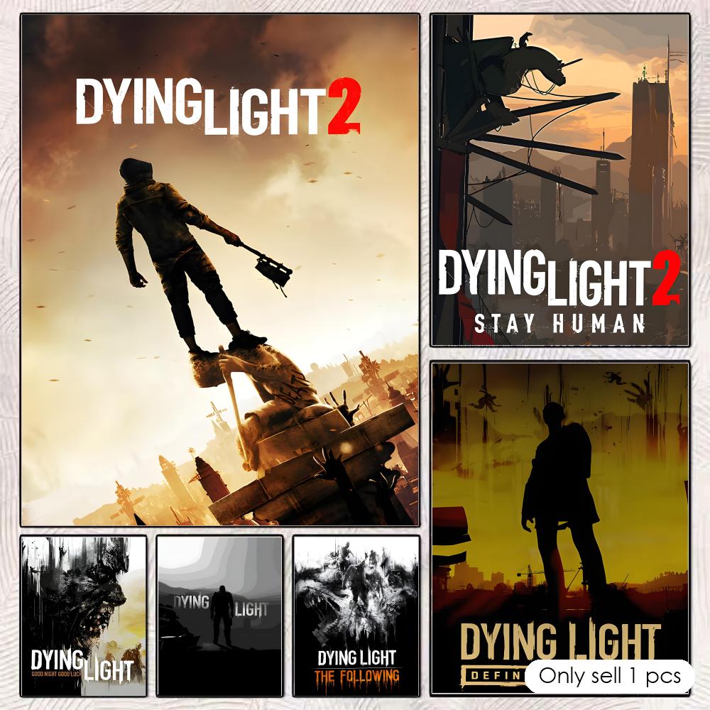 Esports And Gaming Lounge - D-Dying L-LightS โปสเตอร์ HD ตกแต่งผนังสำหรับห้องเล่นเกมและเลานจ์อีสปอร์ต&ห้องนอนวัยรุ่น&ตกแต่งผนังหอพักเกมคอลเลกชันศิลปะบนผนัง