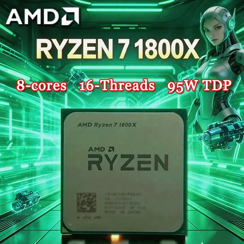 Amd Cpu Ryzen 7 - ซีพียู AMD Ryzen 7 1800X R7