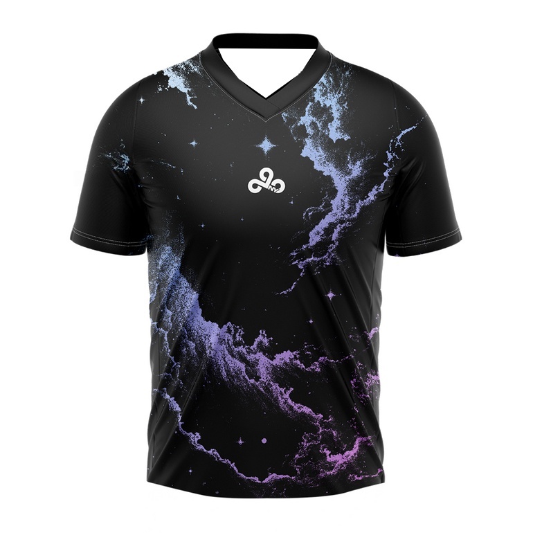 Esports Gaming Team - เสื้อแข่งอีสปอร์ต Cloud9 Galaxy Nebula รุ่นใหม่ปี 2026