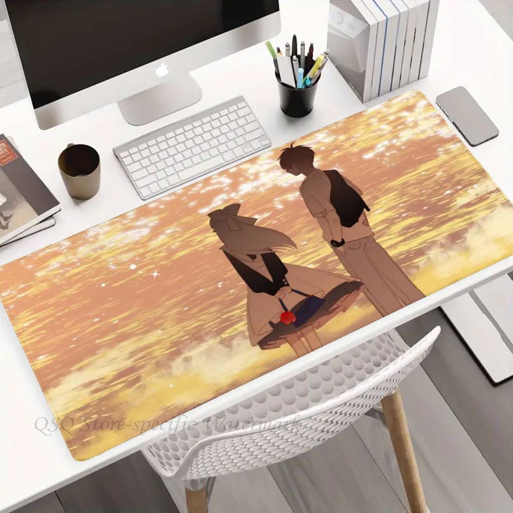 Esports Gaming Laptop - แผ่นรองเมาส์ Love Never Fails กันลื่น เหมาะสำหรับคอมพิวเตอร์สำนักงาน