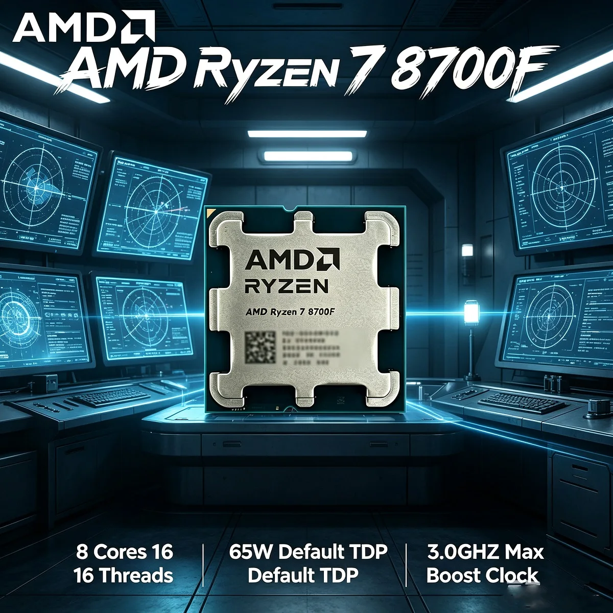 AMD R7 8700F Ryzen 7 8700F CPU - Amd Cpu Ryzen 7 บทวิจารณ์และราคา