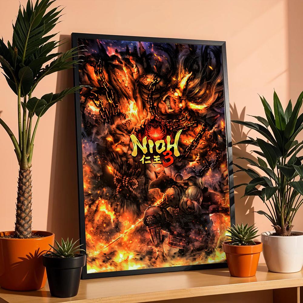 เกมแอคชั่น N-NiohS โปสเตอร์ติด - Esports And Gaming Lounge บทวิจารณ์และราคา