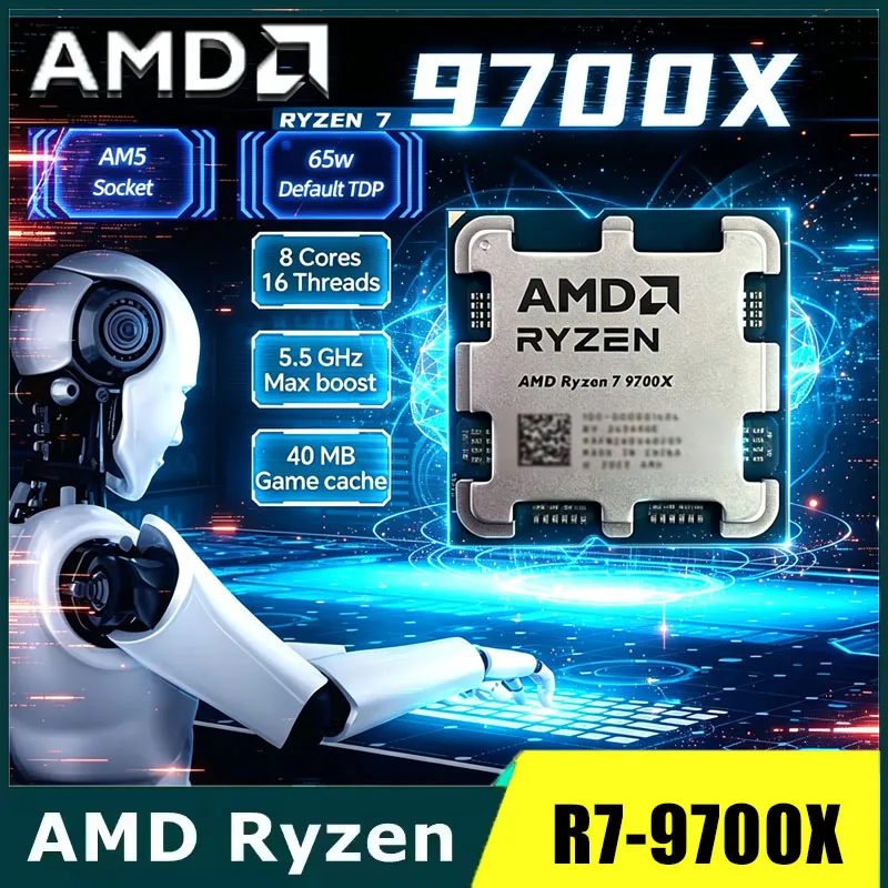 ซีพียู AMD Ryzen 7 9700X ความเ - Amd Cpu Ryzen 7 บทวิจารณ์และราคา