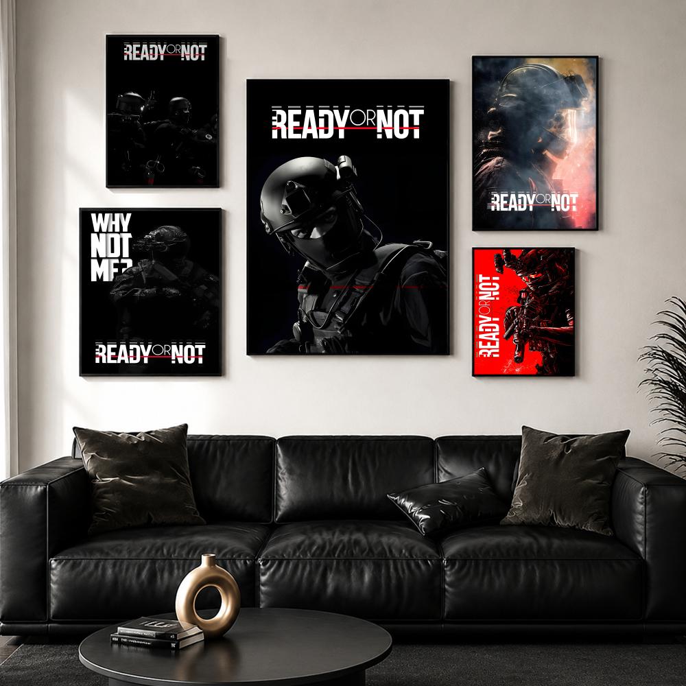 R-Ready or N-NotS โปสเตอร์ HD  - Esports And Gaming Lounge บทวิจารณ์และราคา