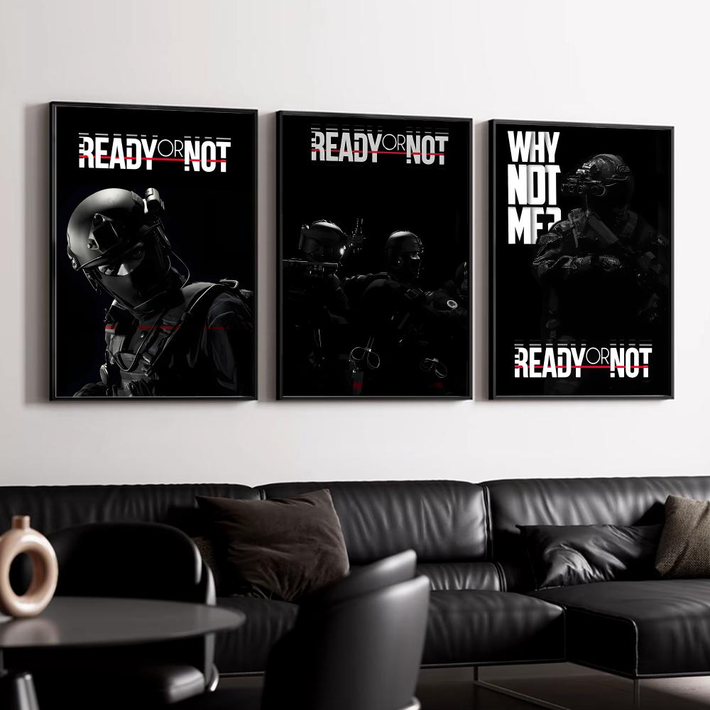 R-Ready or N-NotS โปสเตอร์ HD  - Esports And Gaming Lounge บทวิจารณ์และราคา