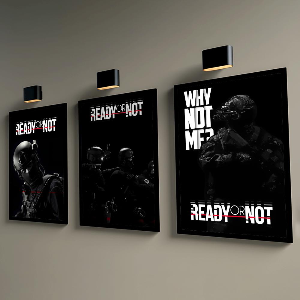 R-Ready or N-NotS โปสเตอร์ HD  - Esports And Gaming Lounge บทวิจารณ์และราคา