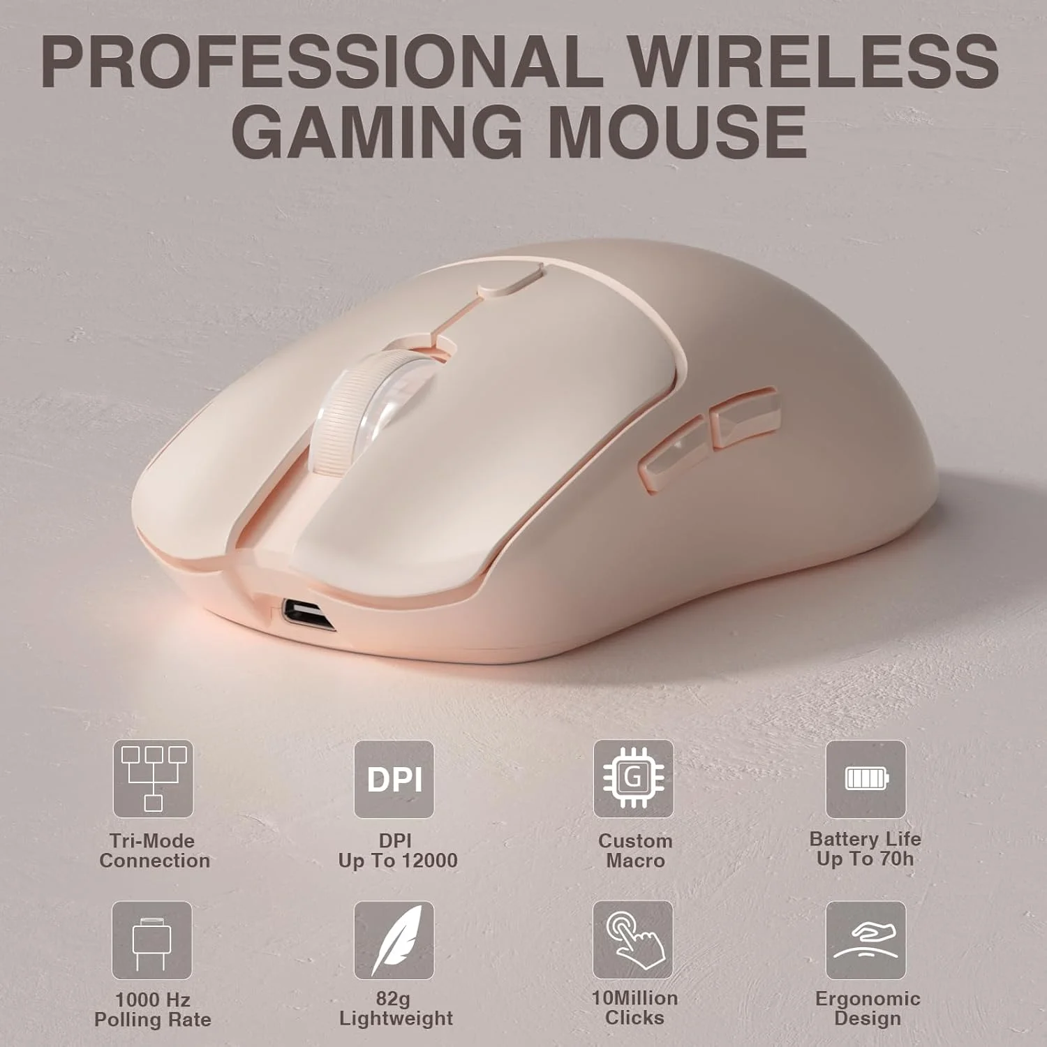 AULA SC580X ไตร-โหมดเมาส์เกมมิ - Esports Gaming บทวิจารณ์และราคา