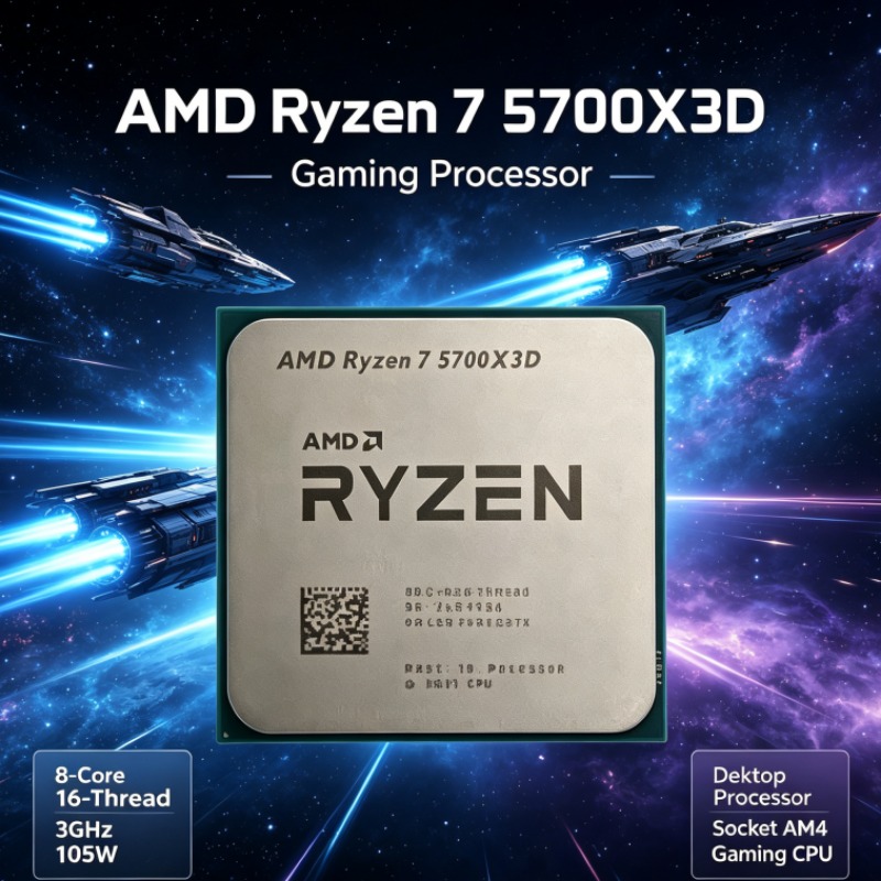 Ryzen 7 5700X3D AMD Socket AM4 - Amd Cpu Ryzen 7 บทวิจารณ์และราคา