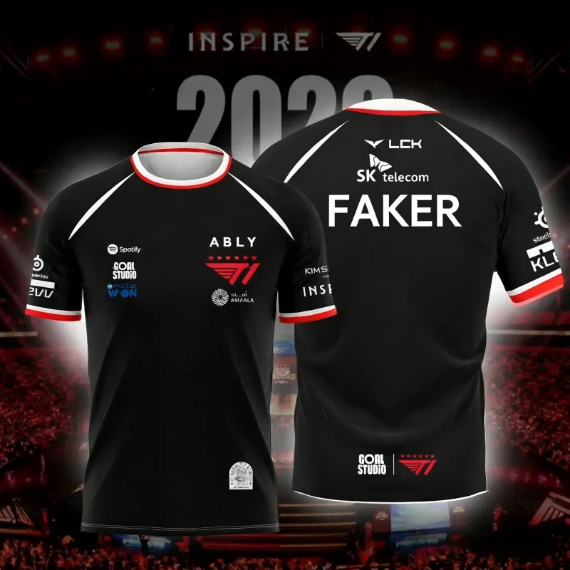 เสื้อทีมกีฬา T1 รุ่นใหม่ 2026  - Esports Gaming Team บทวิจารณ์และราคา