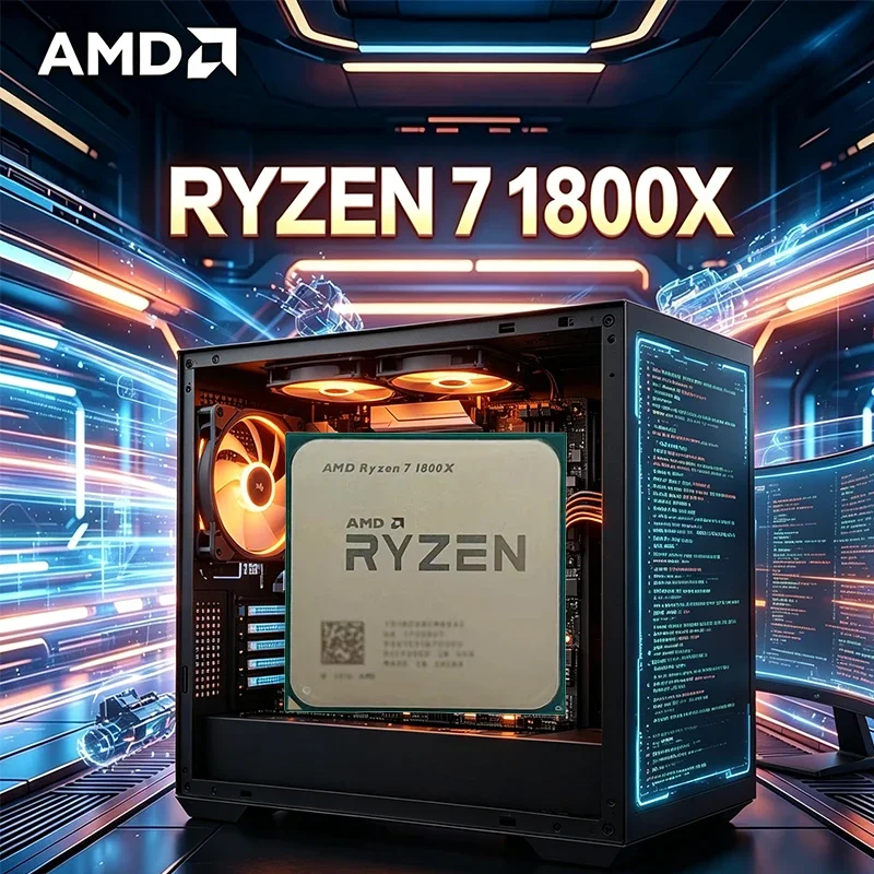 ซีพียู AMD Ryzen 7 1800X R7 18 - Amd Cpu Ryzen 7 บทวิจารณ์และราคา