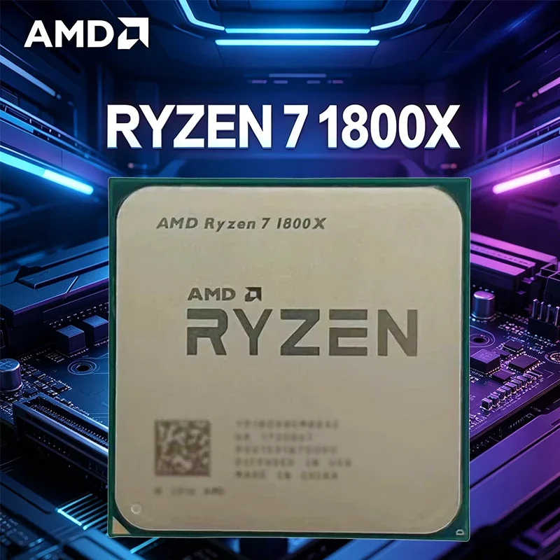 ซีพียู AMD Ryzen 7 1800X R7 18 - Amd Cpu Ryzen 7 บทวิจารณ์และราคา
