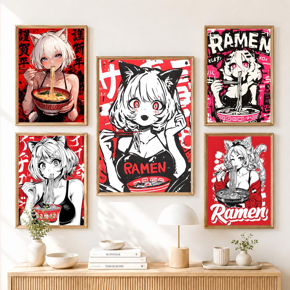 อะนิเมะสาวแมวภาพวาดการประดิษฐ์ - Esports And Gaming Lounge บทวิจารณ์และราคา