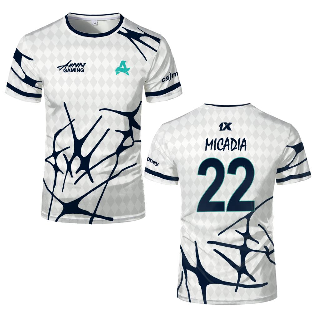 ทีมกีฬา Aurora Gaming Jersey เ - Esports Gaming Team บทวิจารณ์และราคา