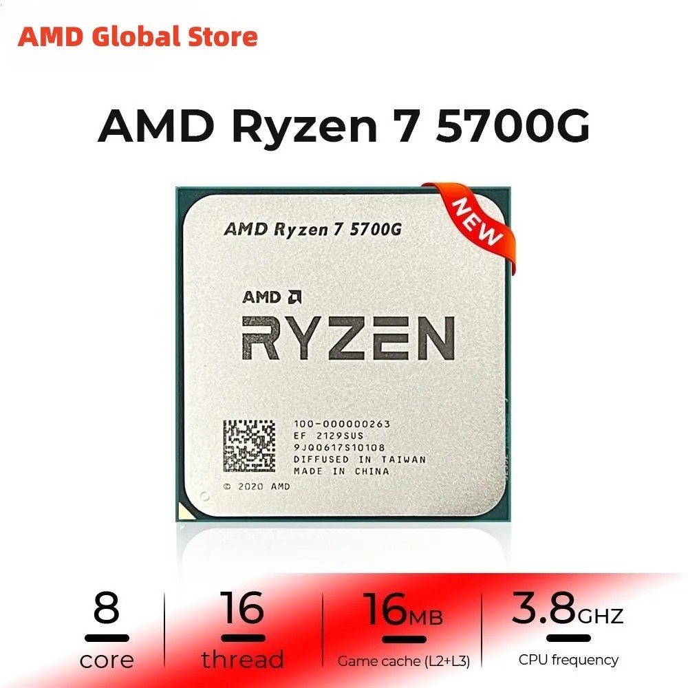 AMD Ryzen 7 5700G 8C 16T APU ค - Amd Cpu Ryzen 7 บทวิจารณ์และราคา